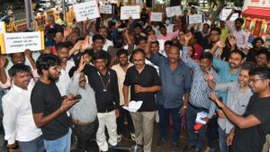 Residents affected by rising road levels demand action