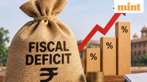 Fiscal deficit rises to ₹7.14 trillion or 42.1% of FY27 target in first six months