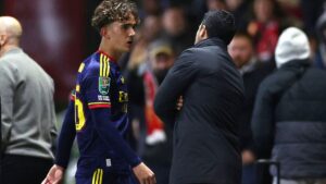 Arsenal boss Arteta fires ‘Disneyland’ warning at Dowman after red card