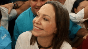 Venezuela’s opposition leader Machado returns after months in exile