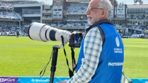 Aged 71, a Chennai resident travels to top-tier international sports events, freezing iconic sporting moments