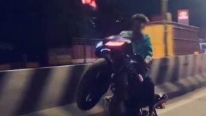 Weekend night bike racing puts Chennai residents, motorists on the edge