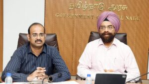 Gagandeep Singh Bedi conducts review meeting of Greater Chennai Corporation