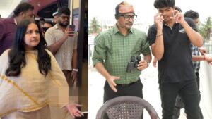 ஜேசன் சஞ்சய்யின் சிக்மா ரிலீஸ்.. படம் பார்க்க வந்த சங்கீதா, சாஷா.. முதல் காட்சிக்கு ஆஜர்