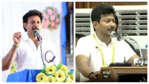 அன்பில் மகேஷ் புழல் சிறையில் அடைப்பு.. நேரில் சென்று சந்தித்த உதயநிதி ஸ்டாலின்!