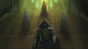 Avengers: Doomsday Poster Highlights Doctor Doom and 3 Latverian Witches
