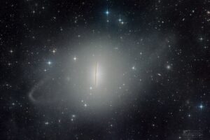 APOD: 2026 October 5 – M104: The Sombrero Galaxy’s Tidal Streams