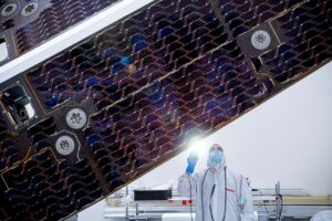 Solar Cells Inspected on NASA’s NEO Surveyor