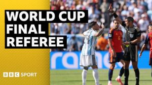 What's it like to be the World Cup final referee?