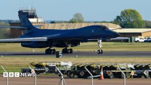 US air force removes all bombers from British military base RAF Fairford
