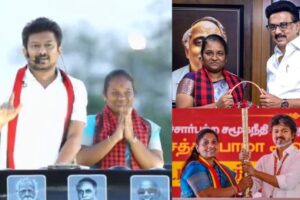 "பல்டி பாமா இல்லை… அந்தர் பல்டி பாமா”… சத்தியபாமாவை விளாசிய உதயநிதி!
