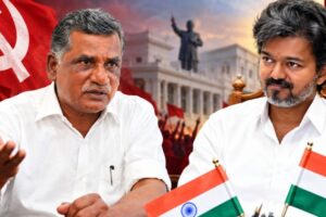 "தவெக ஆட்சியை கவிழ்க்கும் எண்ணம் இல்லை"..விஜய் குறித்து முத்தரசன் பரபரப்பு பேட்டி!