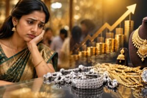 நகை வாங்குவோருக்கு ஷாக்….அதிகரித்து வரும் தங்கம் விலை….எவ்வளவு தெரியுமா?