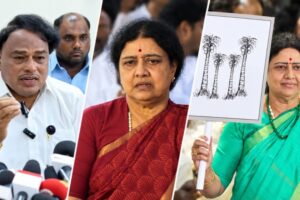 “கட்சியைப் பகடைக்காயாக்கிய சசிகலா”… பொ.செ. பதவிக்கு ஆப்பு வைத்த சக்ரவர்த்தி!