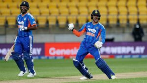 IND vs NZ: 13.2 ஓவரில் எல்லாம் 199 ரன்கள் எட்டி இந்தியா அபாரம்.. அபிஷேக் சதத்தால் தொடரை வென்றது