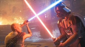 Star Wars: Galactic Racer Continues The Hilarious Running Gag That Anakin Is The Boogeyman