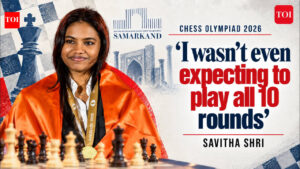 From parents' struggles to 'endless coffees': How Savitha became India's only Olympiad gold medallist