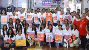 Polio awareness campaign held at five Metro Rail stations in Chennai