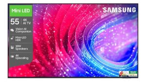 Samsung-க்கு கும்பிடு.. ரூ.8,200 ஆஃபரில் 55 இன்ச் டிவி.. Mini LED எச்டிஆர்.. 4K அப்ஸ்கேலிங்.. எந்த மாடல்?