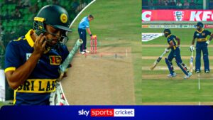 Bizarre moment Curran misses chance to run out centurion!