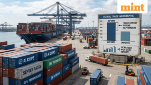 US goods trade deficit widens in September as AI boom drives imports to record high